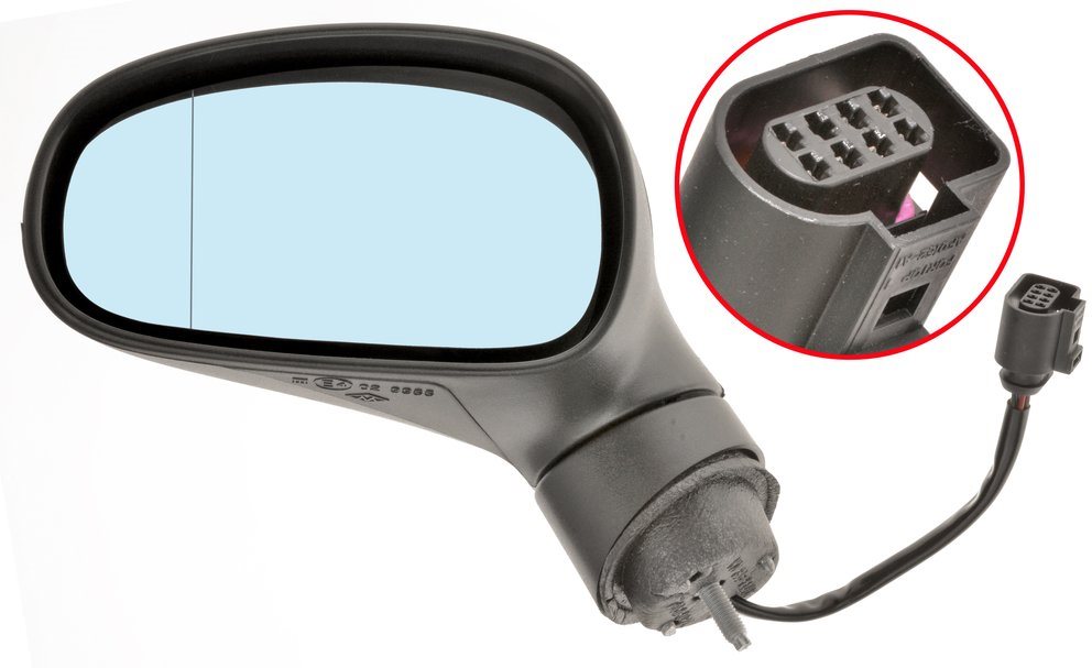 ACI zrcátko pro SEAT Leon 05-09 -4/09   el. sklopné pro lak L
