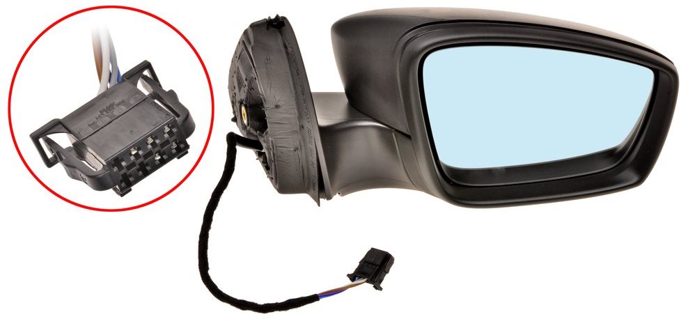 ACI zrcátko pro ŠKODA Rapid 12-15  ORIGINÁL, P