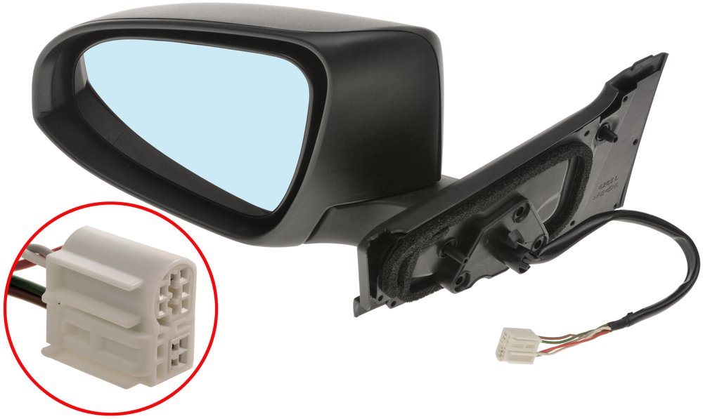 ACI zrcátko pro TOYOTA Yaris 11-13  s blikačem černé L