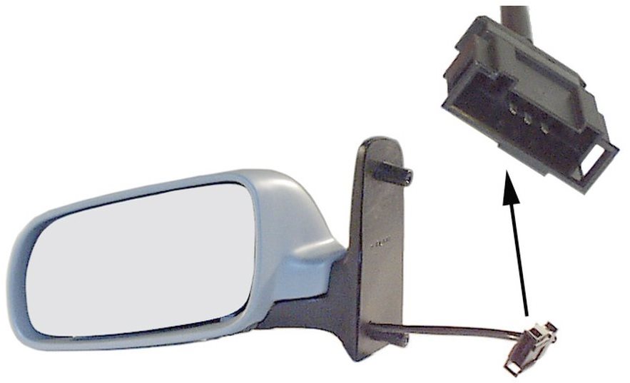 ACI zrcátko pro VW Sharan 00- -10/03   pro lak L