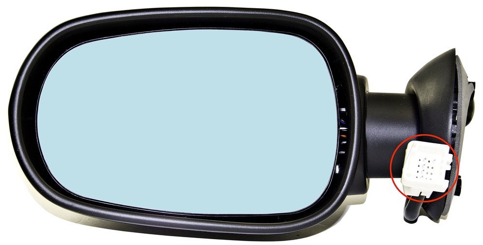 ACI zrcátko pro DACIA Logan 03-06 , , 4dv. L