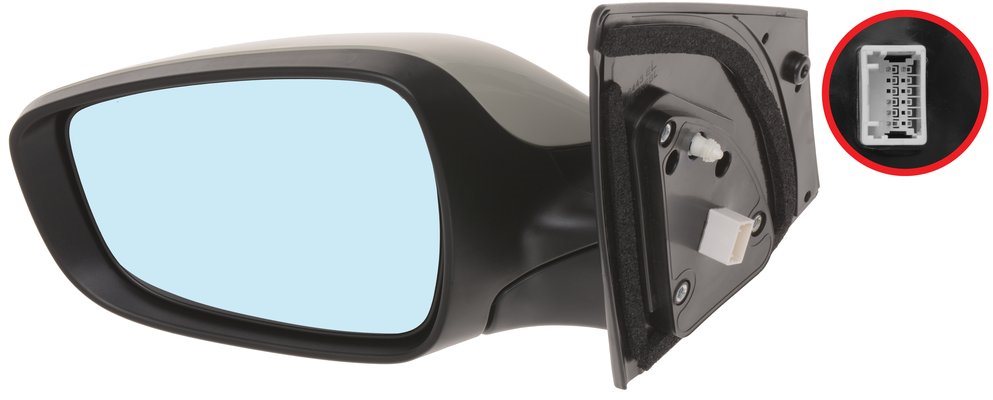 ACI zrcátko pro HYUNDAI i30, 12-  pro lak  L