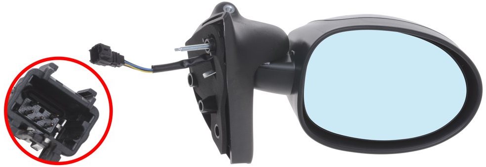 ACI zrcátko pro RENAULT Twingo 00-07  pro lak P