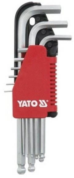 YATO Klíče imbus s kuličkou v sadě extra delší YT-0506