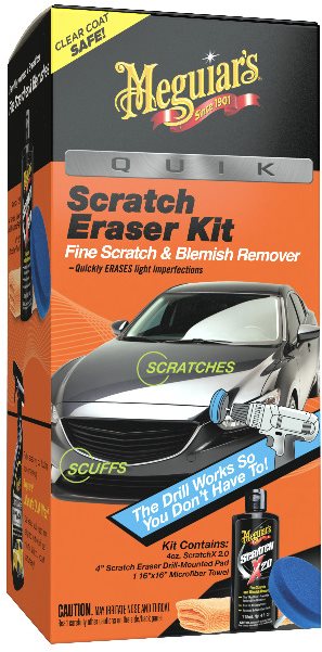 Meguiar's Quik Scratch Eraser Kit - Sada pro lokální odstranění defektů laku