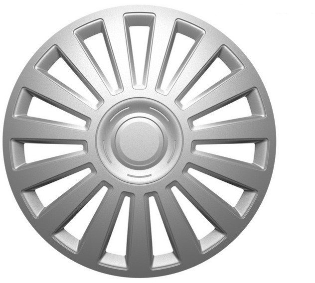 Versaco Poklice Luxury silver 15" sada 4ks