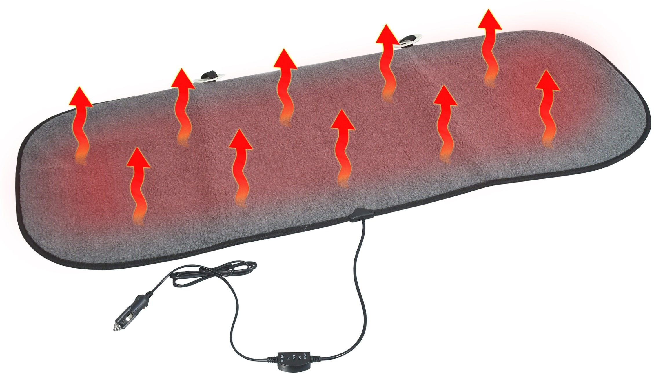 Compass Potah sedadla vyhřívaný s termostatem 12V TEDDY zadní
