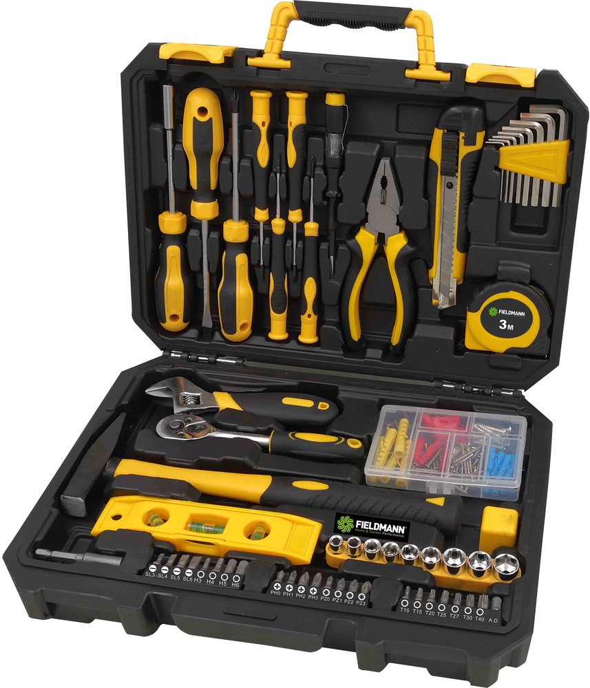 FIELDMANN Gola sada s nářadím 138 ks FDG 5013-138R