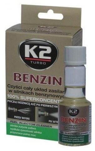 K2 BENZIN 50 ml - aditivum do paliva