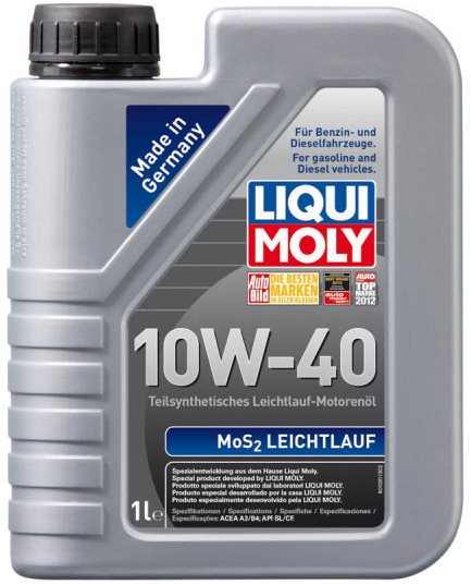 Liqui Moly Motorový olej MoS2 Leichtlauf 10W-40, 1 l