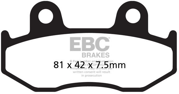 EBC Brzdové destičky FA092R