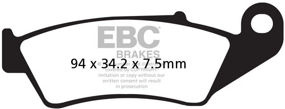 EBC Brzdové destičky FA185R