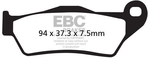 EBC Brzdové destičky FA181R