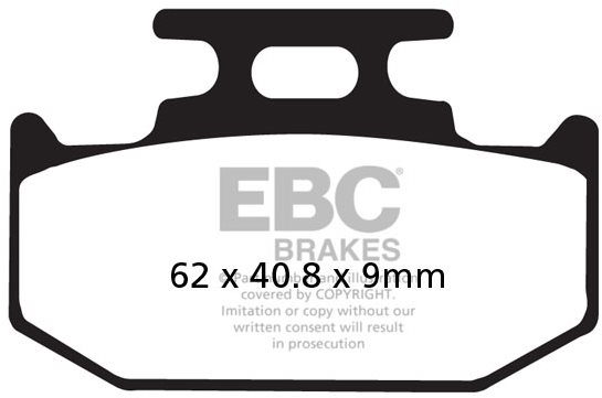 EBC Brzdové destičky FA152R