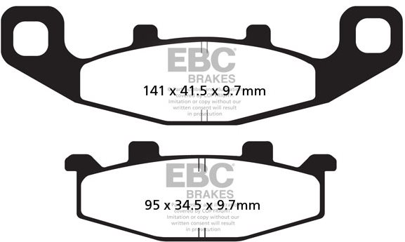 EBC Brzdové destičky FA129R