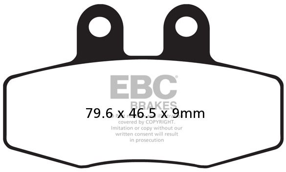 EBC Brzdové destičky FA132R