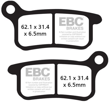 EBC Brzdové destičky FA357R