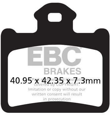EBC Brzdové destičky FA602R