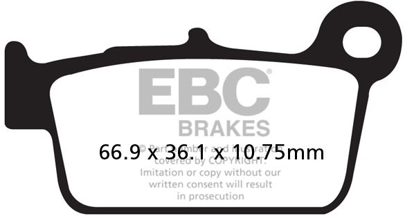 EBC Brzdové destičky FA367R