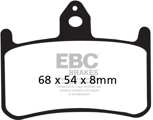 EBC Brzdové destičky FA187