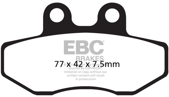 EBC Brzdové destičky FA167