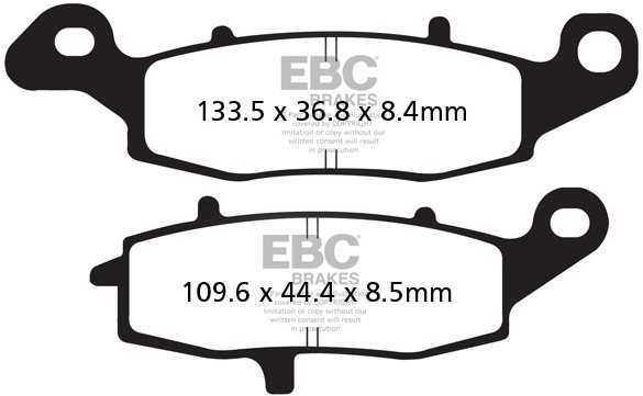EBC Brzdové destičky FA231