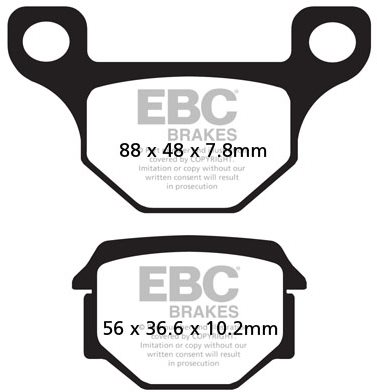 EBC Brzdové destičky FA093