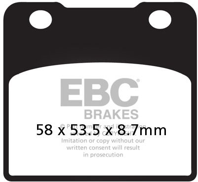 EBC Brzdové destičky FA103