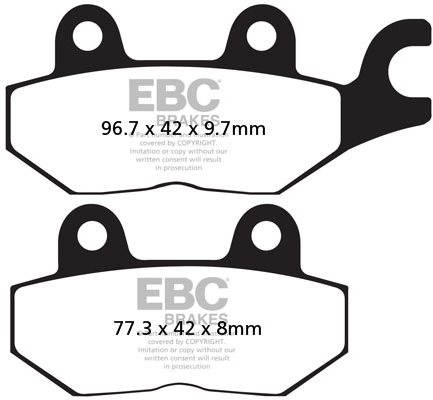 EBC Brzdové destičky FA215/2