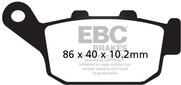 EBC Brzdové destičky FA140