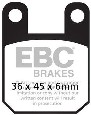 EBC Brzdové destičky FA115