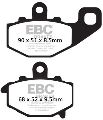 EBC Brzdové destičky FA192V