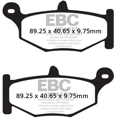 EBC Brzdové destičky FA419V