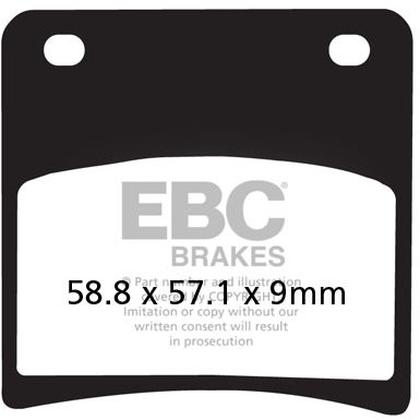 EBC Brzdové destičky FA146V
