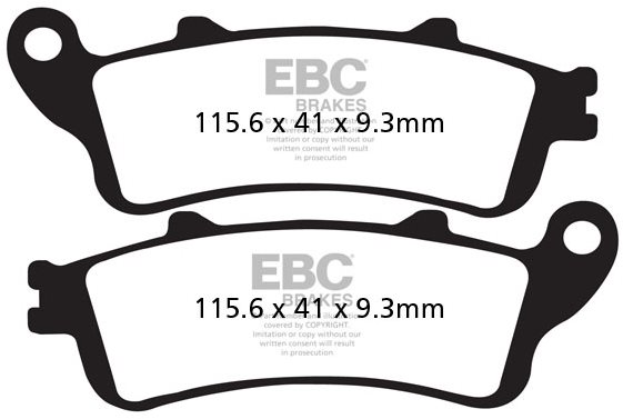EBC Brzdové destičky SFA281HH
