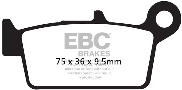 EBC Brzdové destičky SFA131/3HH