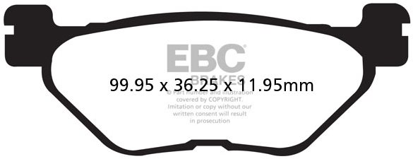 EBC Brzdové destičky SFA319HH
