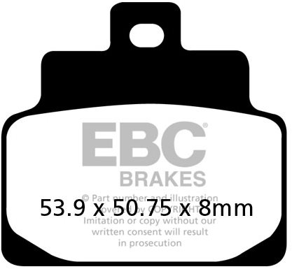 EBC Brzdové destičky SFA301