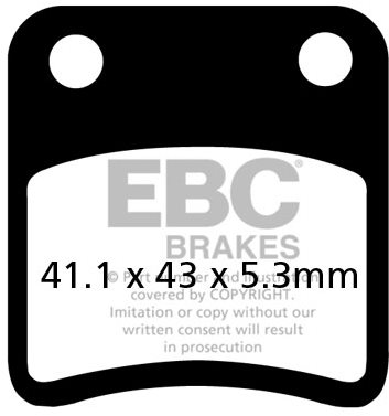 EBC Brzdové destičky SFA257/2