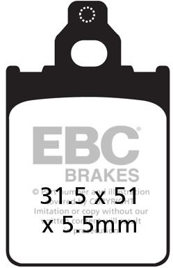 EBC Brzdové destičky SFA186