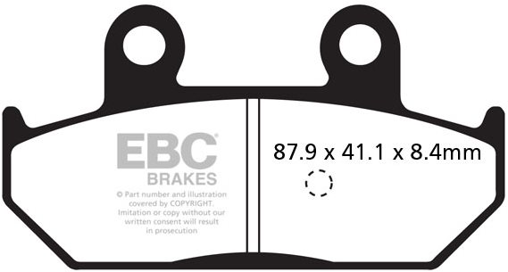 EBC Brzdové destičky SFA412