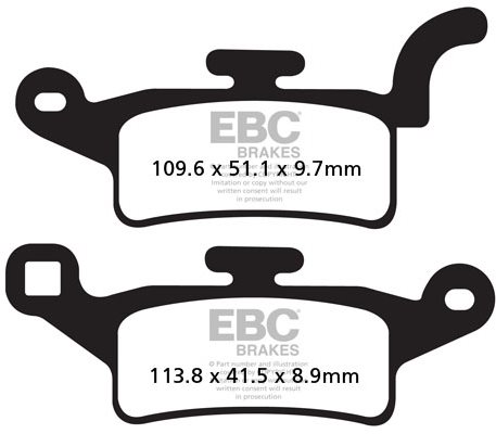 EBC Brzdové destičky SFA492