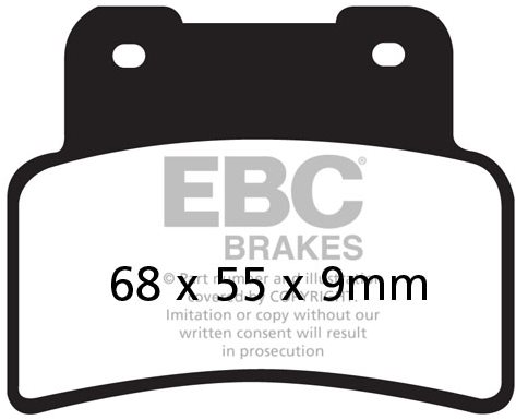 EBC Brzdové destičky SFA432