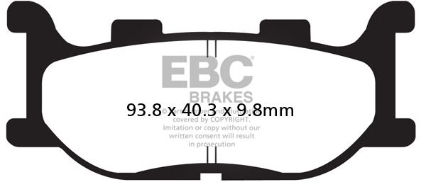 EBC Brzdové destičky SFAC199