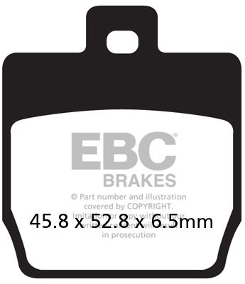 EBC Brzdové destičky SFAC268