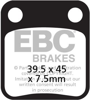 EBC Brzdové destičky SFAC054