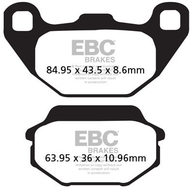 EBC Brzdové destičky SFAC305