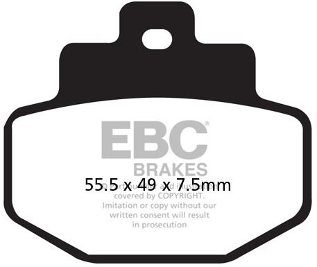 EBC Brzdové destičky SFAC321