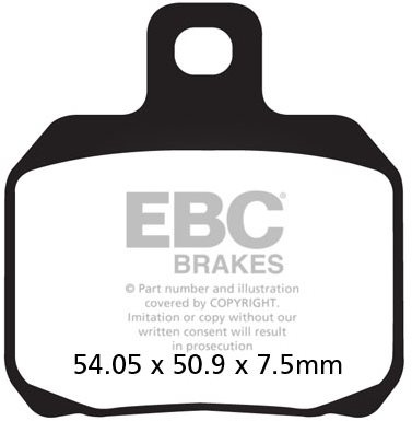 EBC Brzdové destičky FA266HH