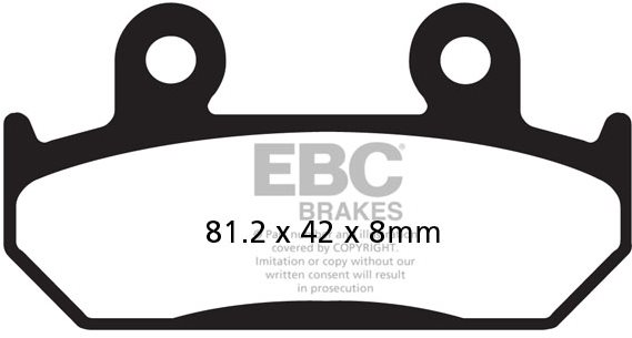 EBC Brzdové destičky FA121HH